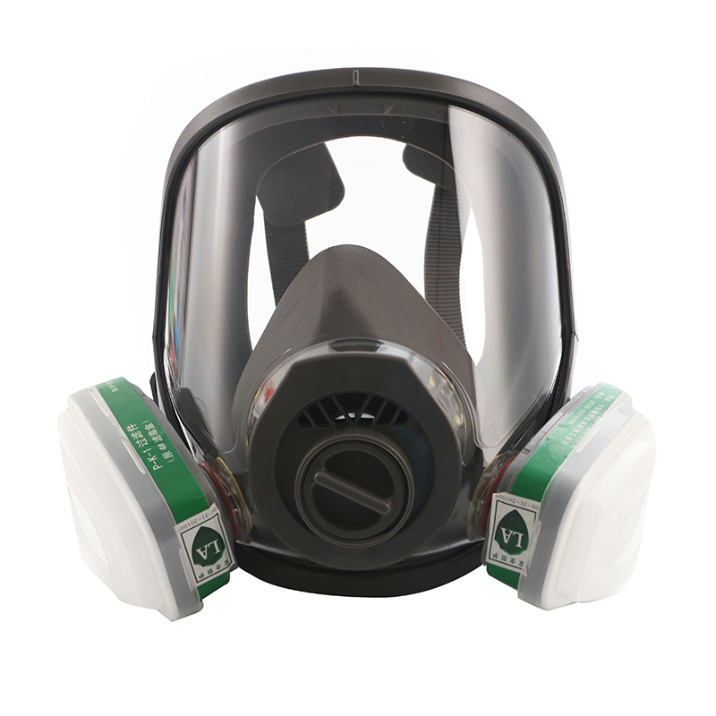 Dust Mask Construction - Maschera Respiratoria Integrale con Cartuccia per