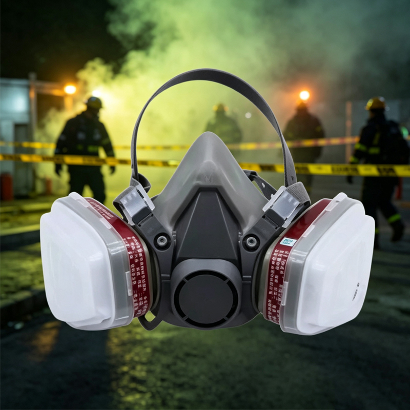 Dust Mask Construction - 1 pezzo di maschera antigas per