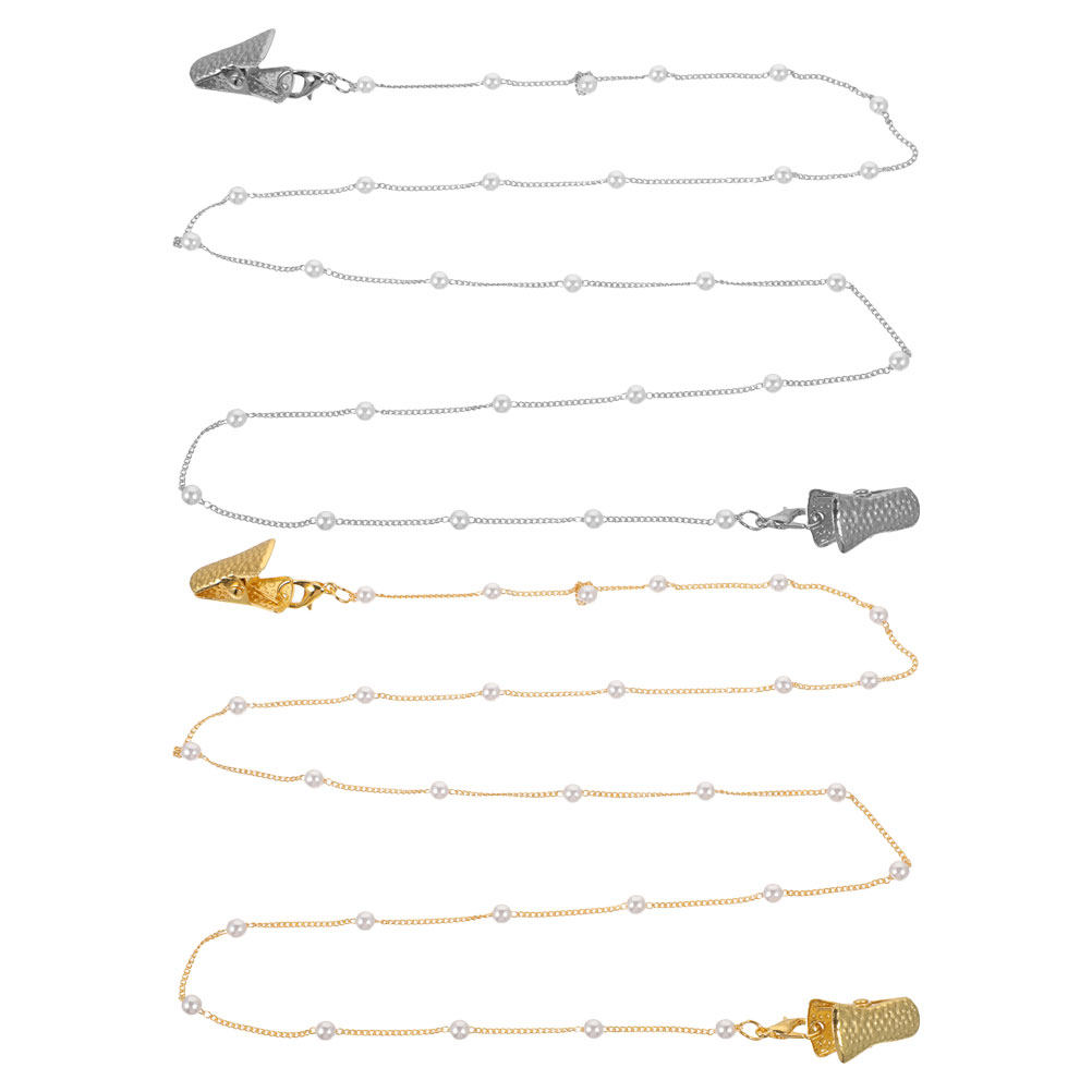 2 pezzi: elegante catenella pe - Mask Chain Holder recensione e prezzo
