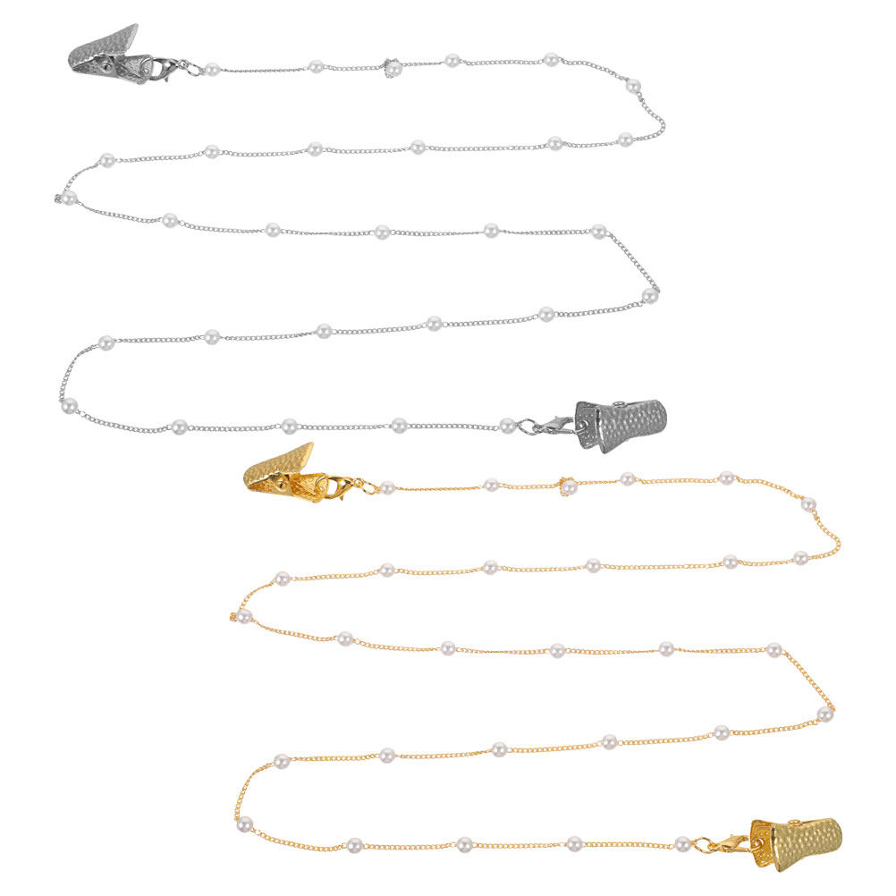2 pezzi: elegante catenella pe - Mask Chain Holder recensione e prezzo