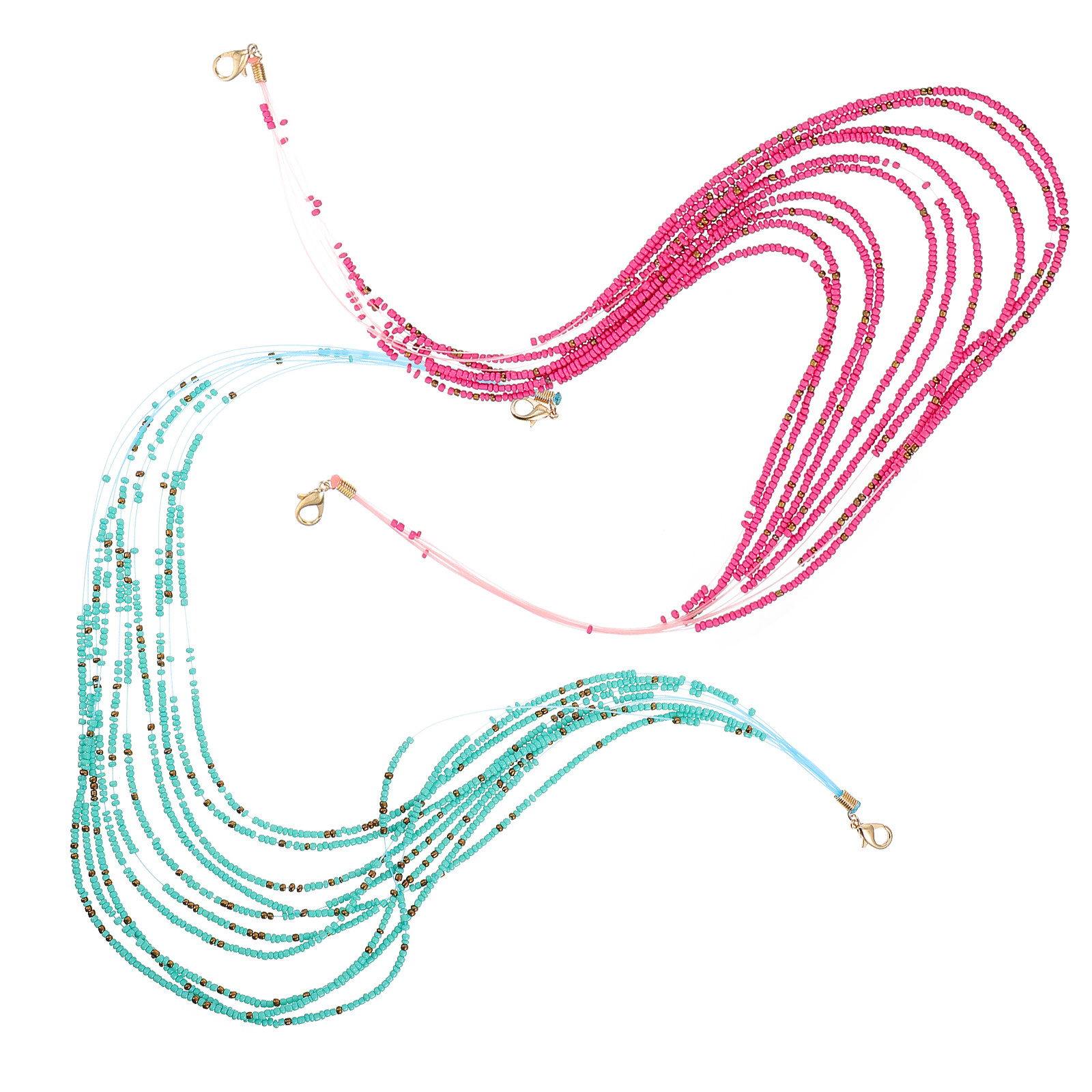 2 pezzi di catenella colorata  - Mask Chain Holder recensione e prezzo